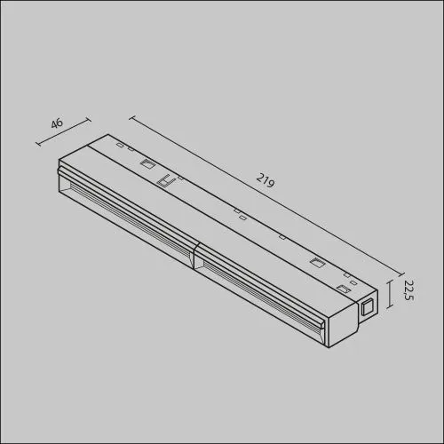 Трековый светильник Technical TR106-2-12W3K-B  фото 9