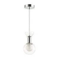 Подвес SONEX Karisma 5619/1 стекло прозрачный, белый 