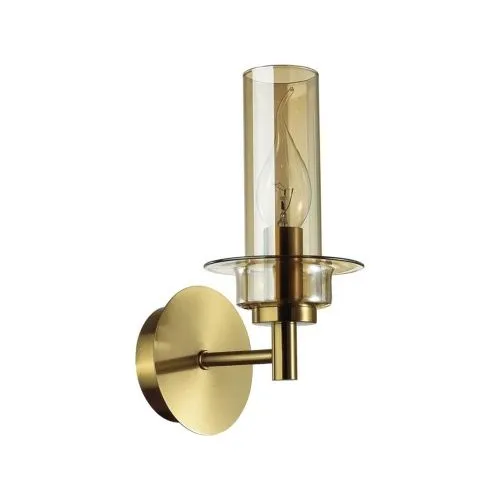 Бра LUMION  6554/1W MADONNA стекло/коричневое 